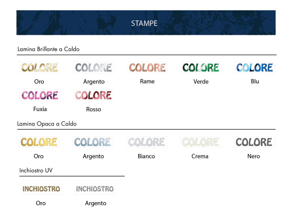 Etichette personalizzate - Aniene Cart Snc Linea Mondo Brand